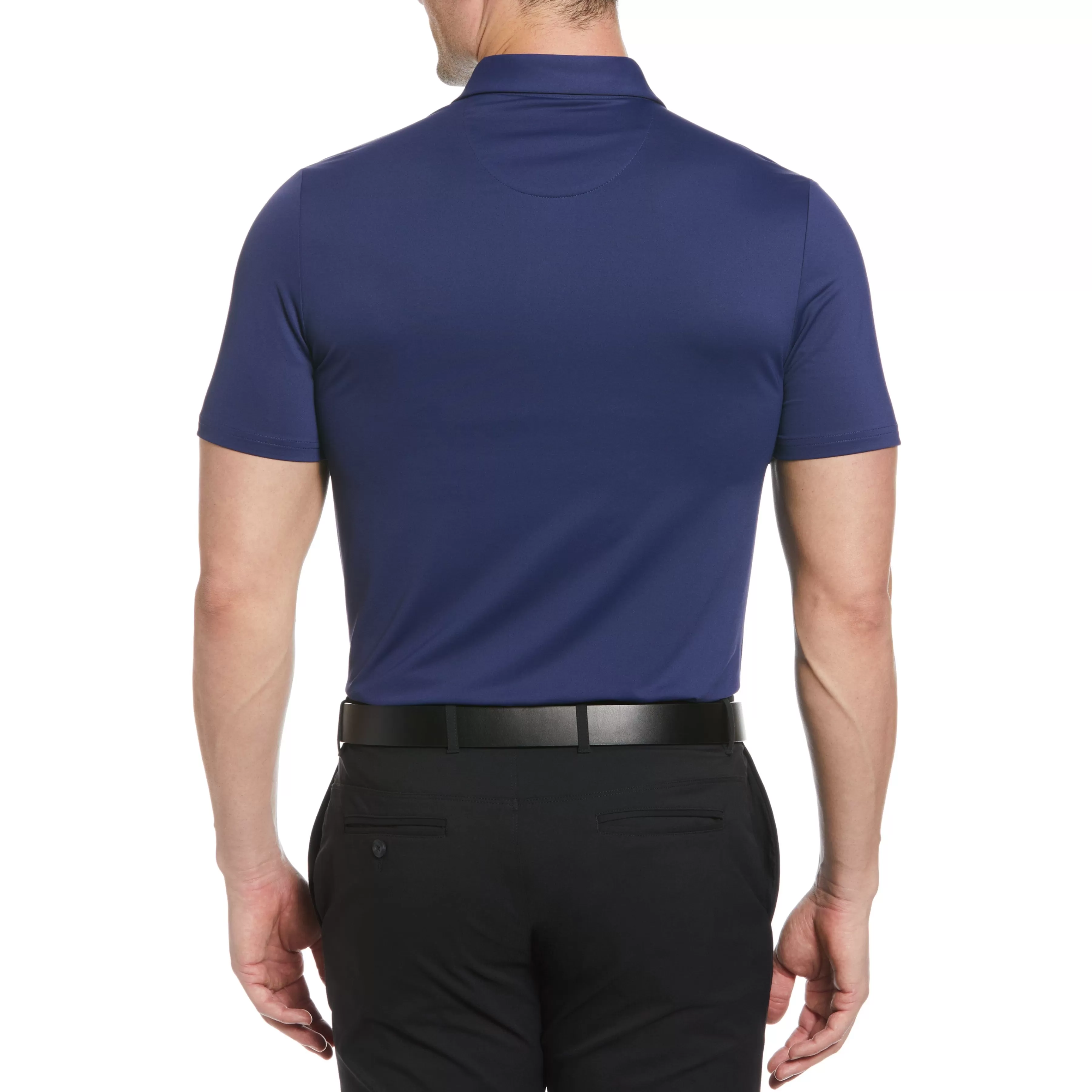 New 50'S Color Block Print Golf Polo Men Polos
