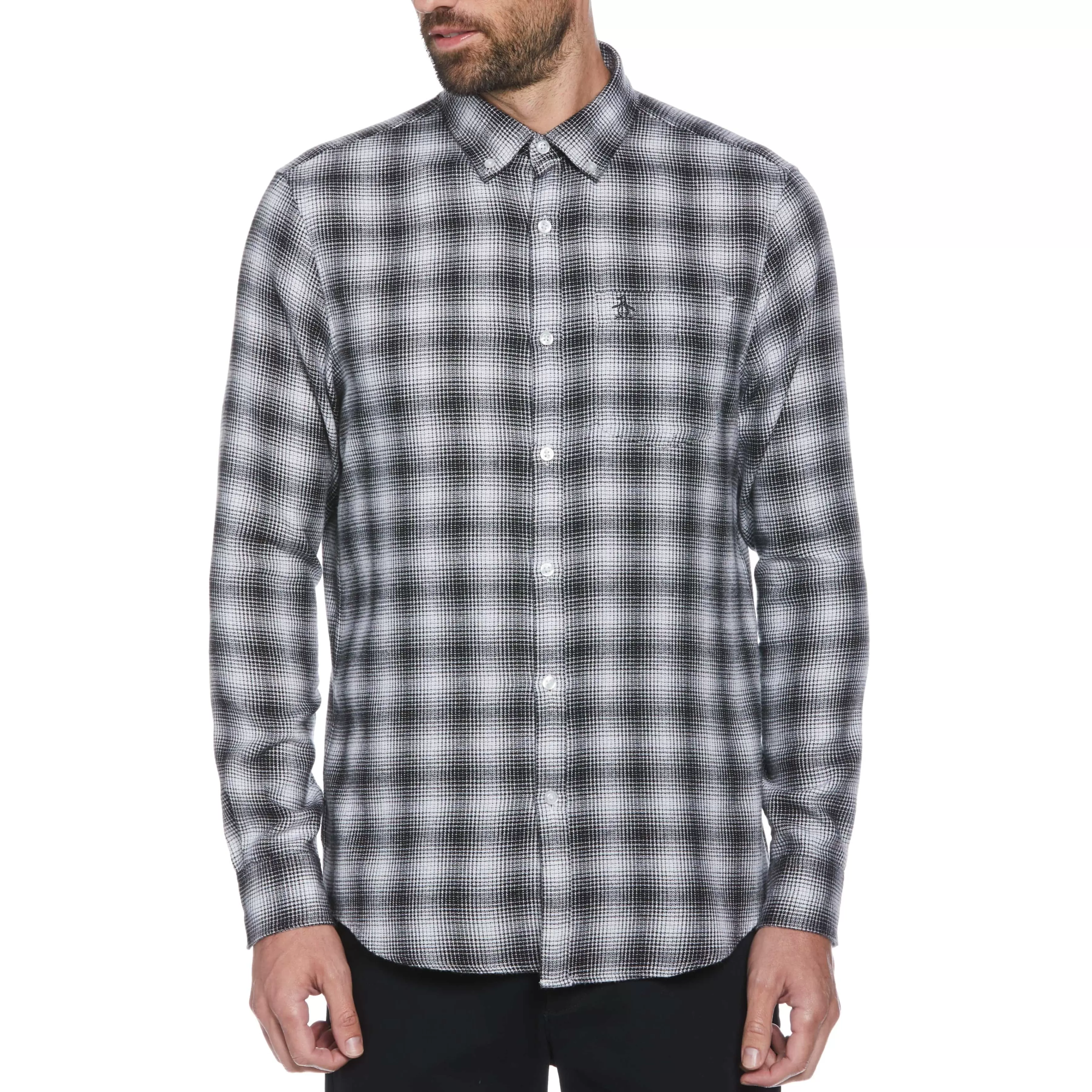 Cheap Buffalo Plaid Flannel Shirt Men Shirts
