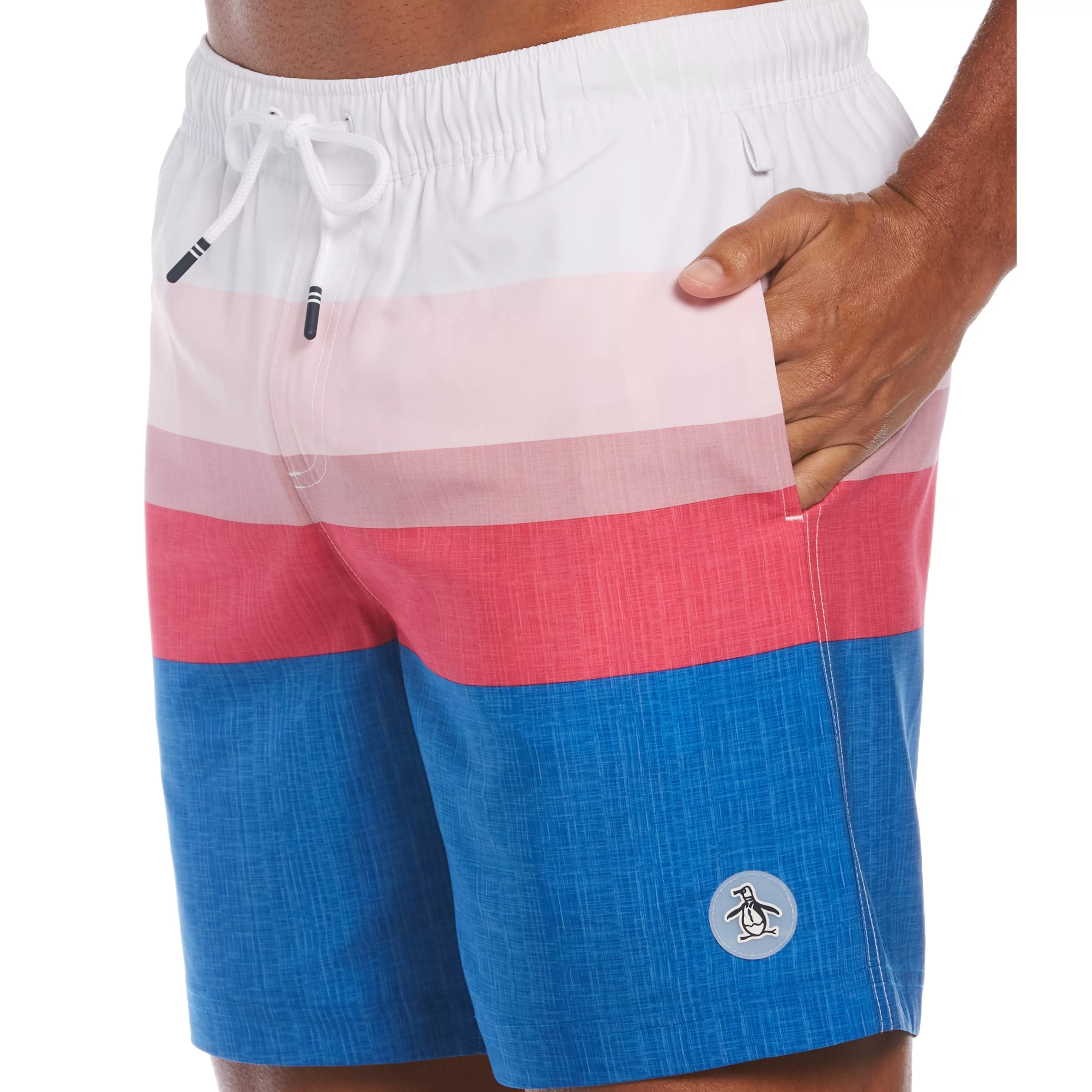 Best Sale Color Block Swim Shorts Men Swim