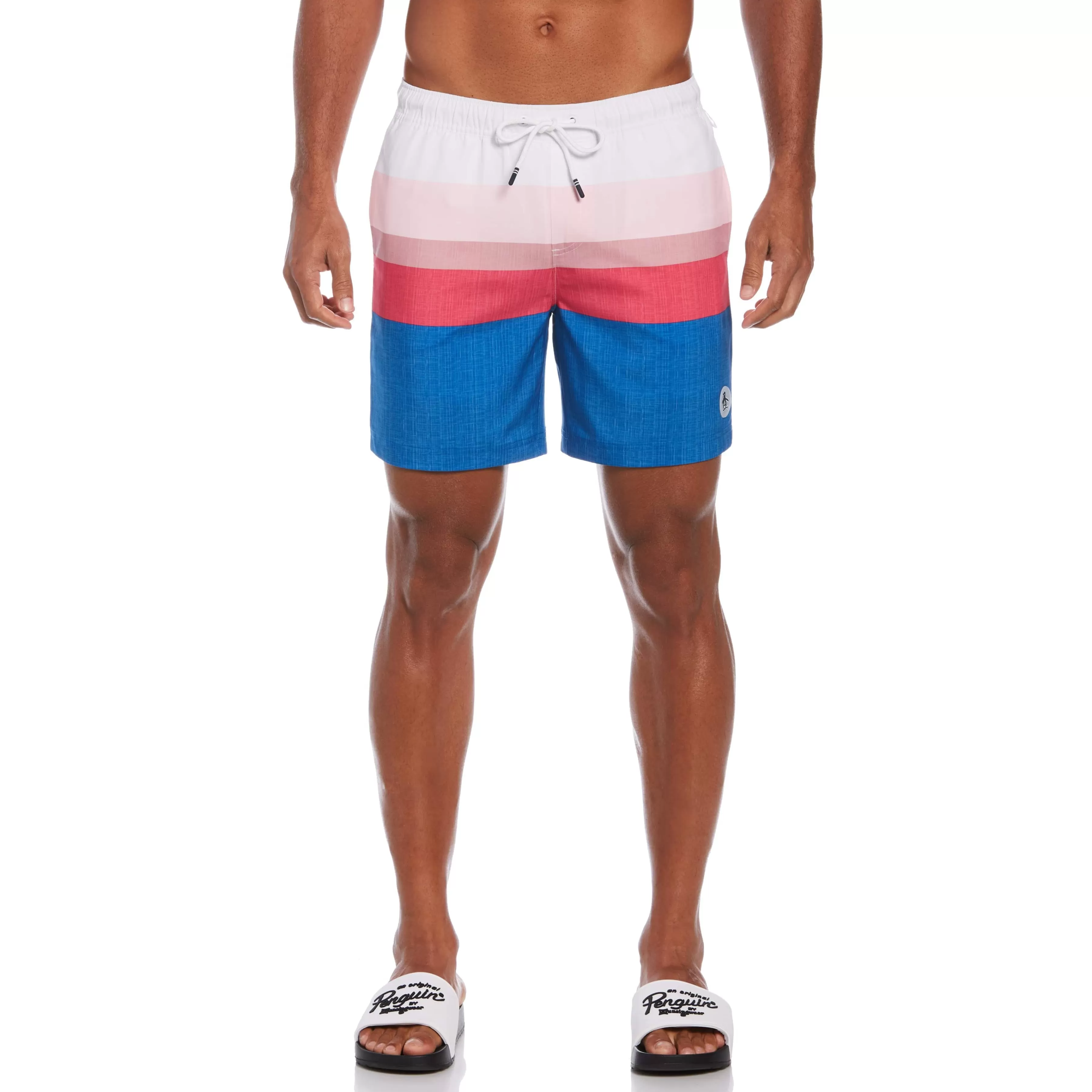 Best Sale Color Block Swim Shorts Men Swim