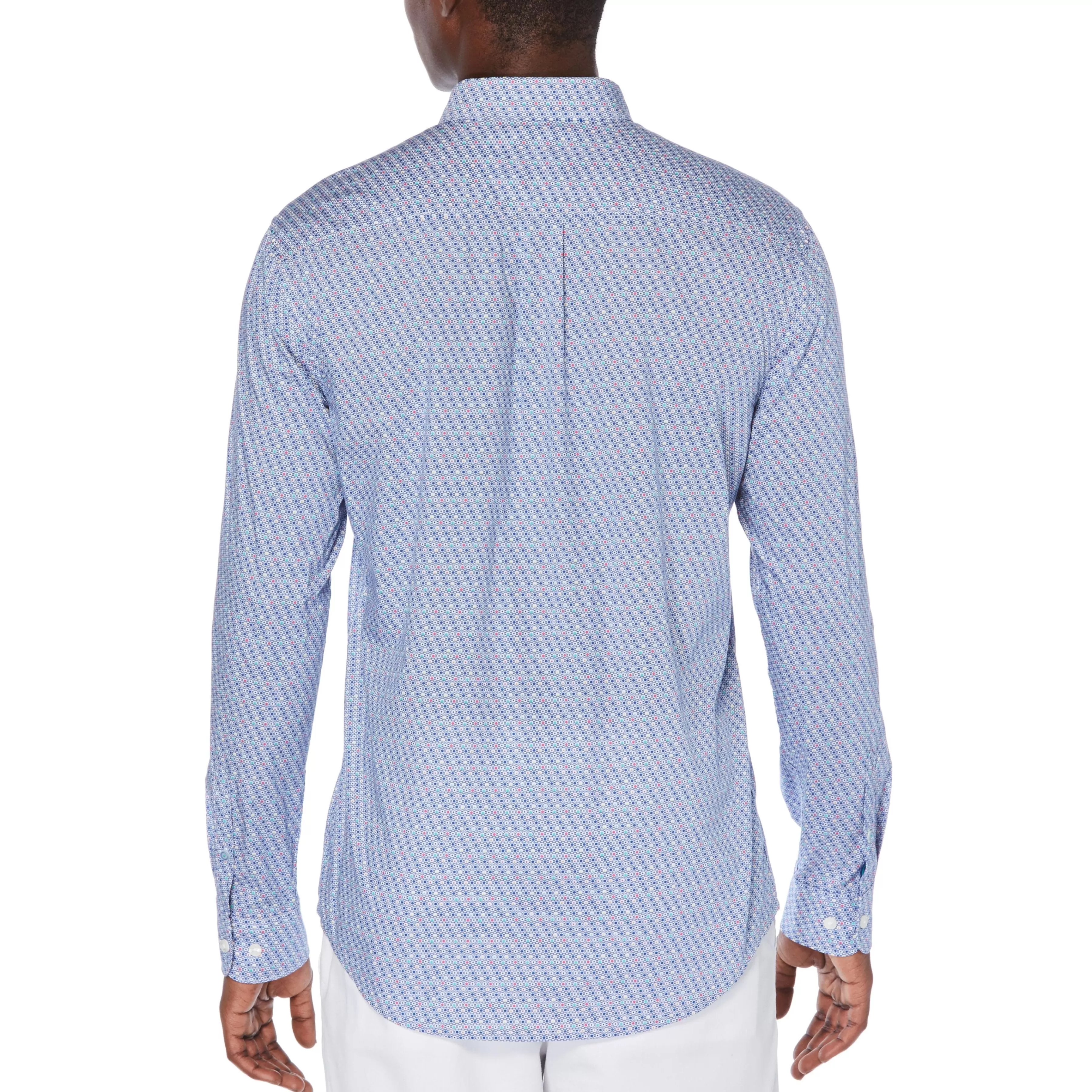 Hot Ditsy Print Shirt Men Shirts