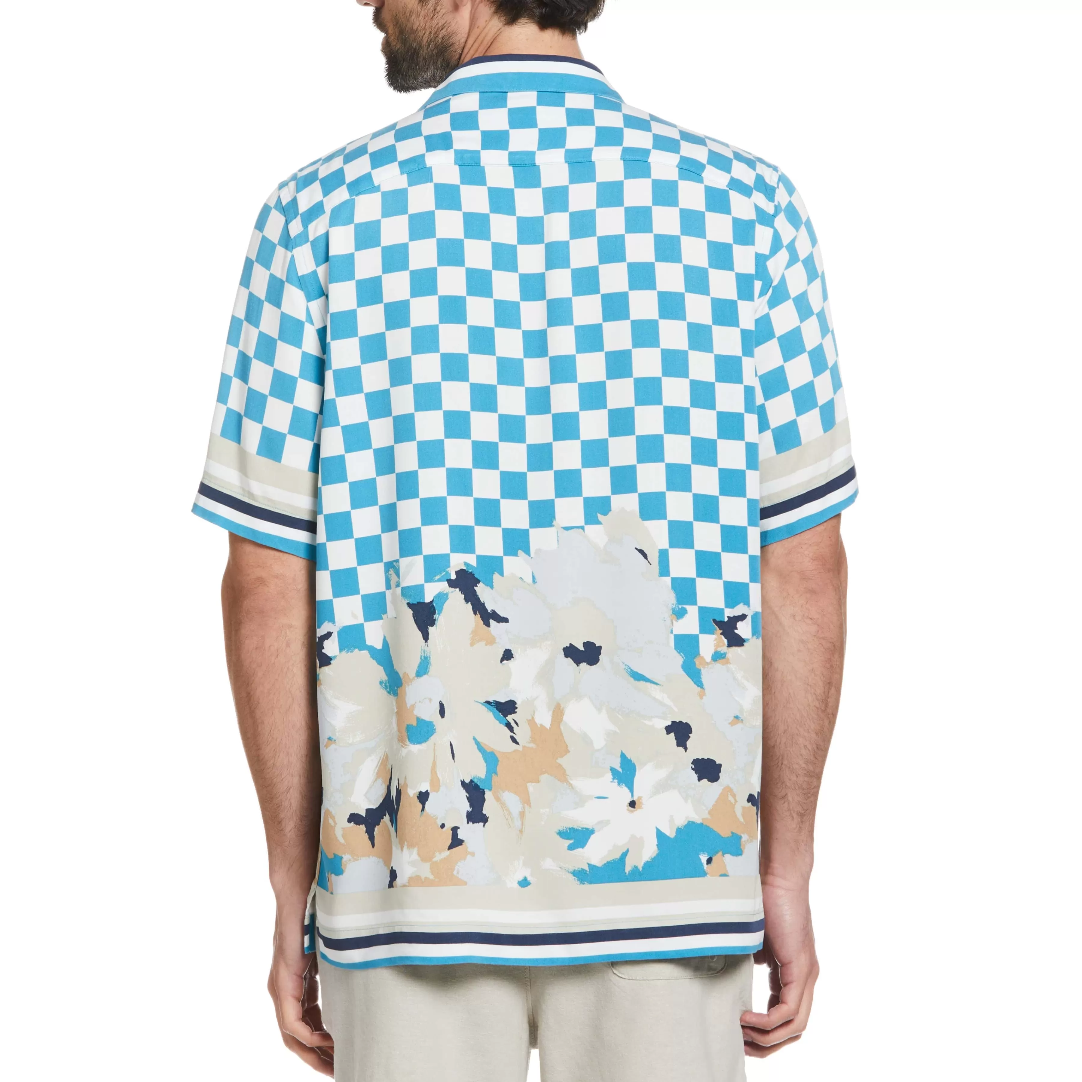 New Ecovero™ Check Camp Collar Shirt Men Shirts