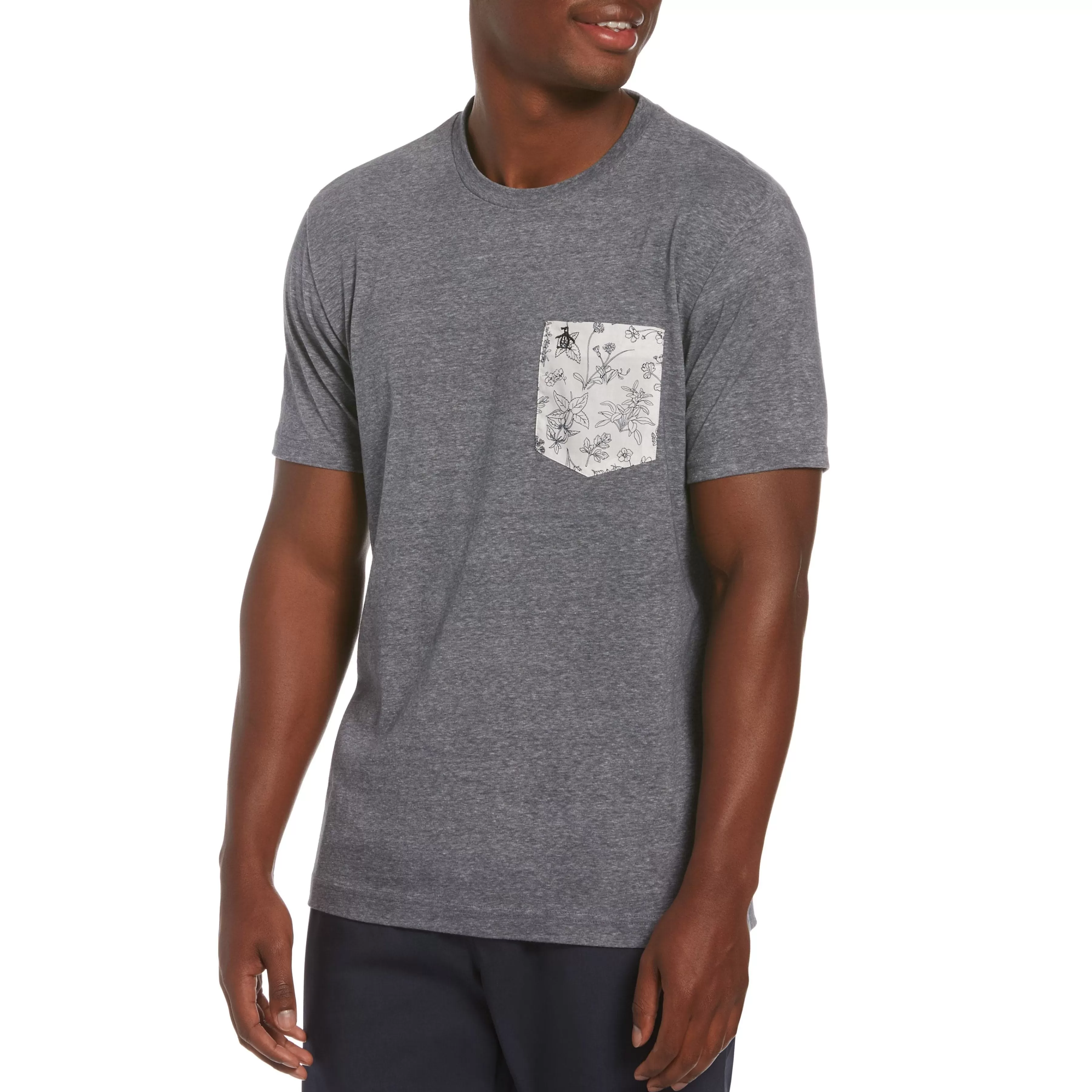 Shop Floral Pocket Tee Men Tees