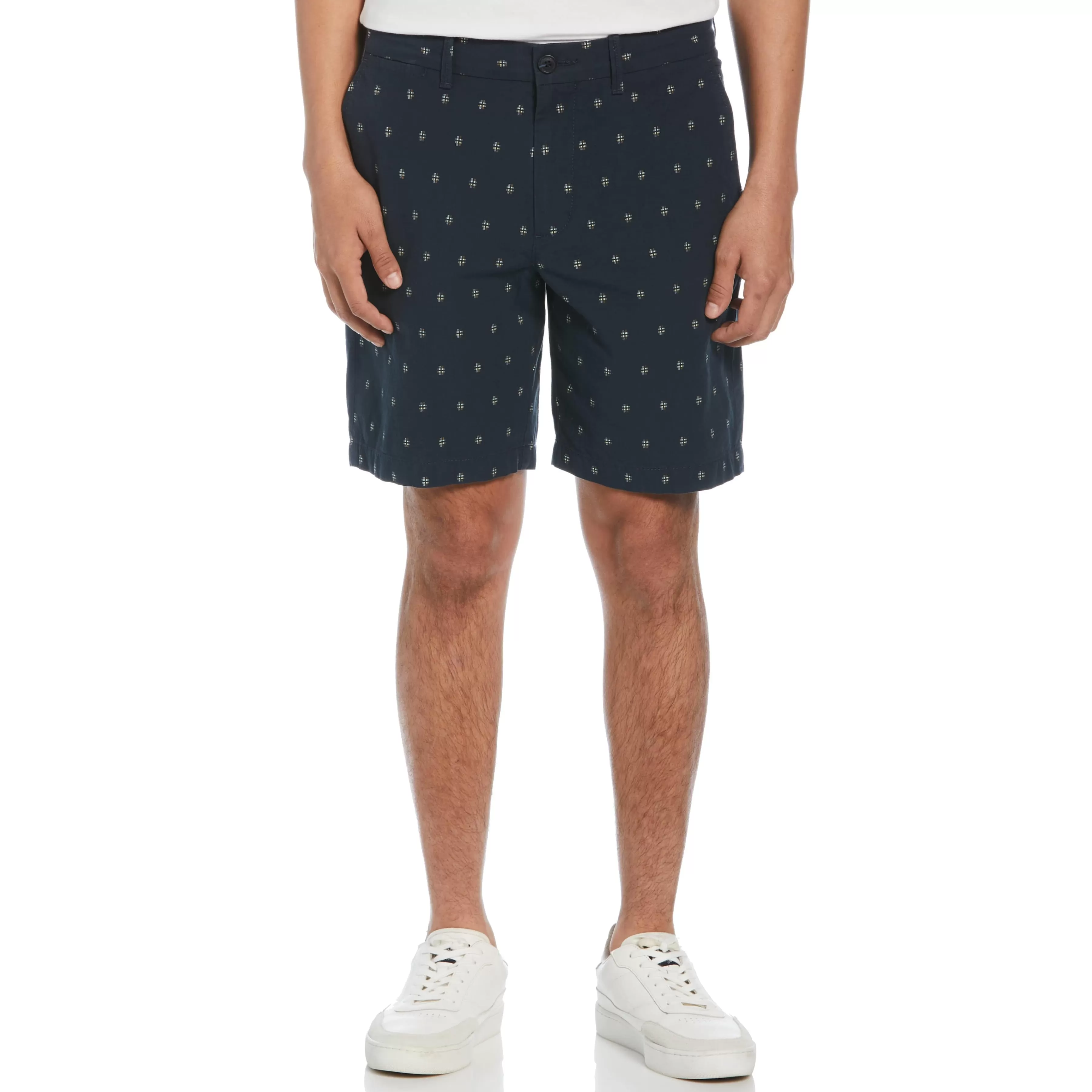 Store Hashtag Print Dobby Short Men Shorts