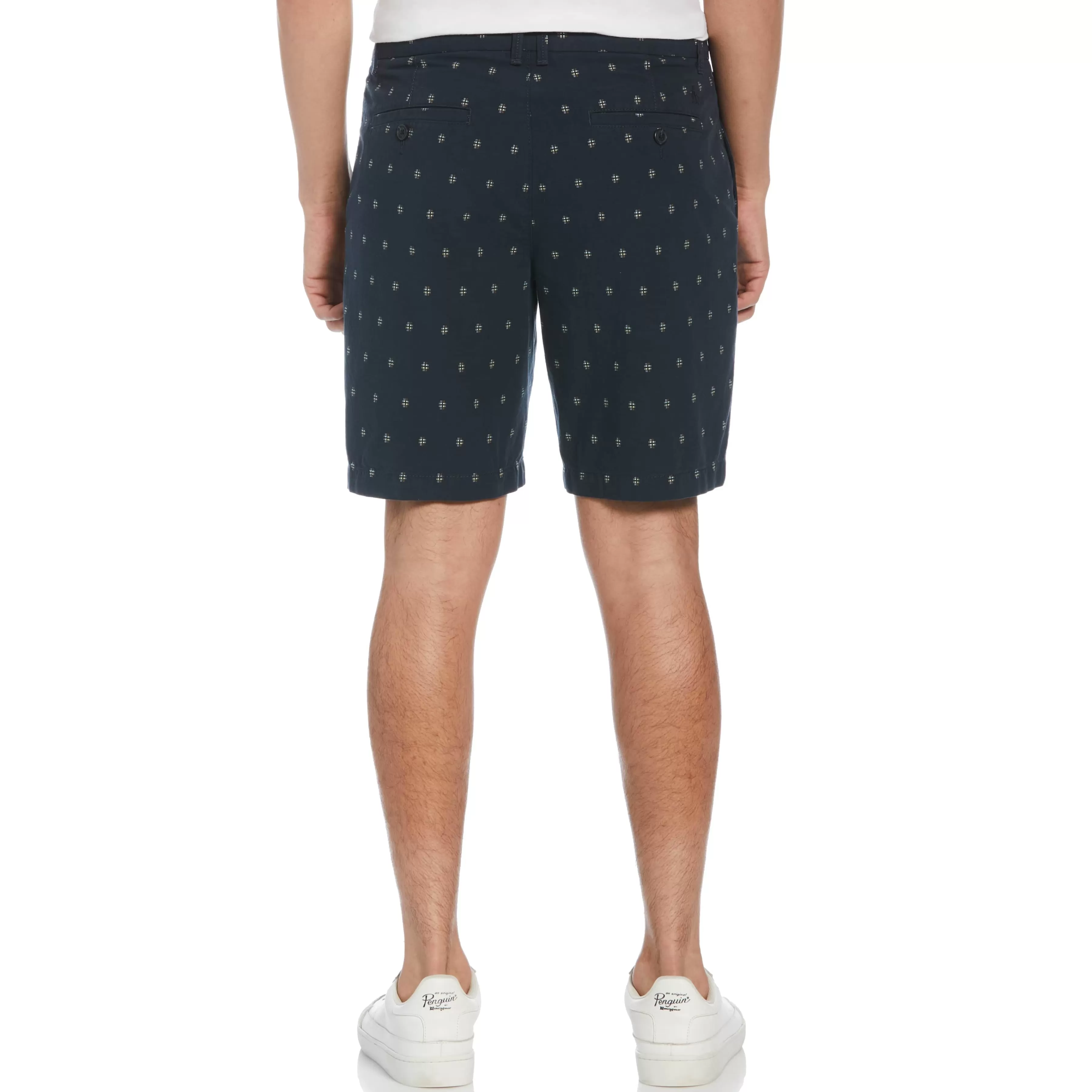 Store Hashtag Print Dobby Short Men Shorts