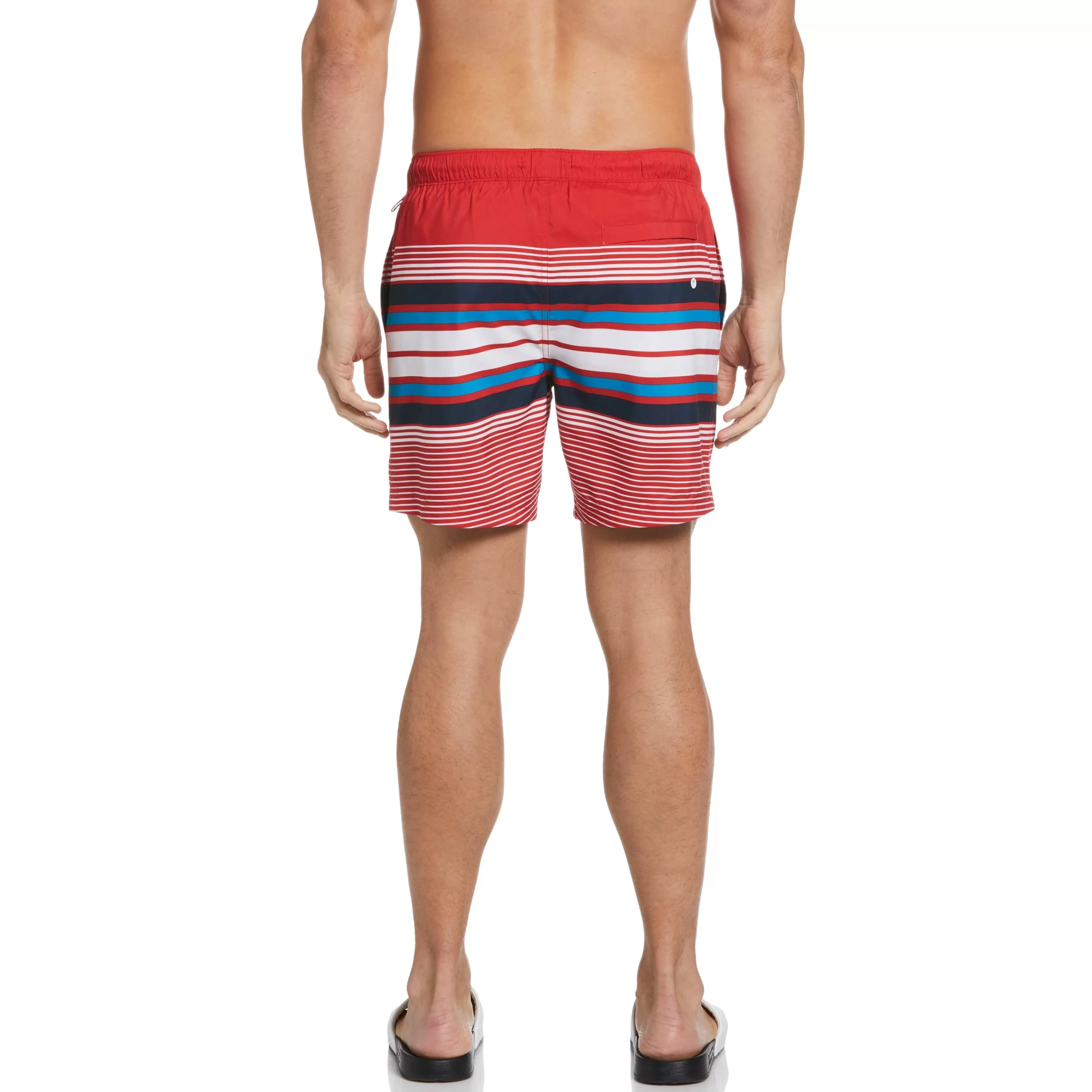 Shop Multi Stripe Swim Short Men Swim