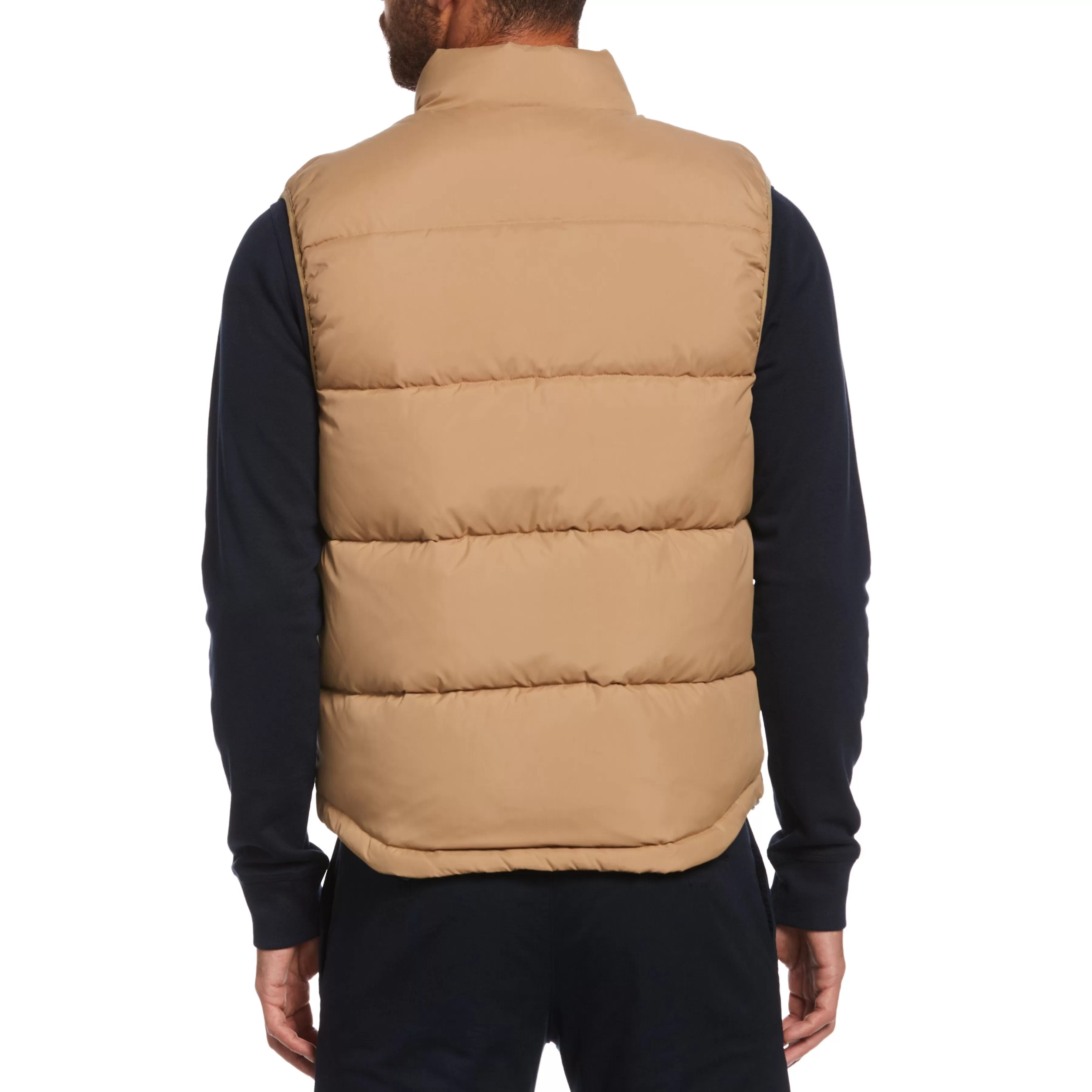 Hot Multi-Color Chest Stripe Channeled Vest Men Jackets & Vests