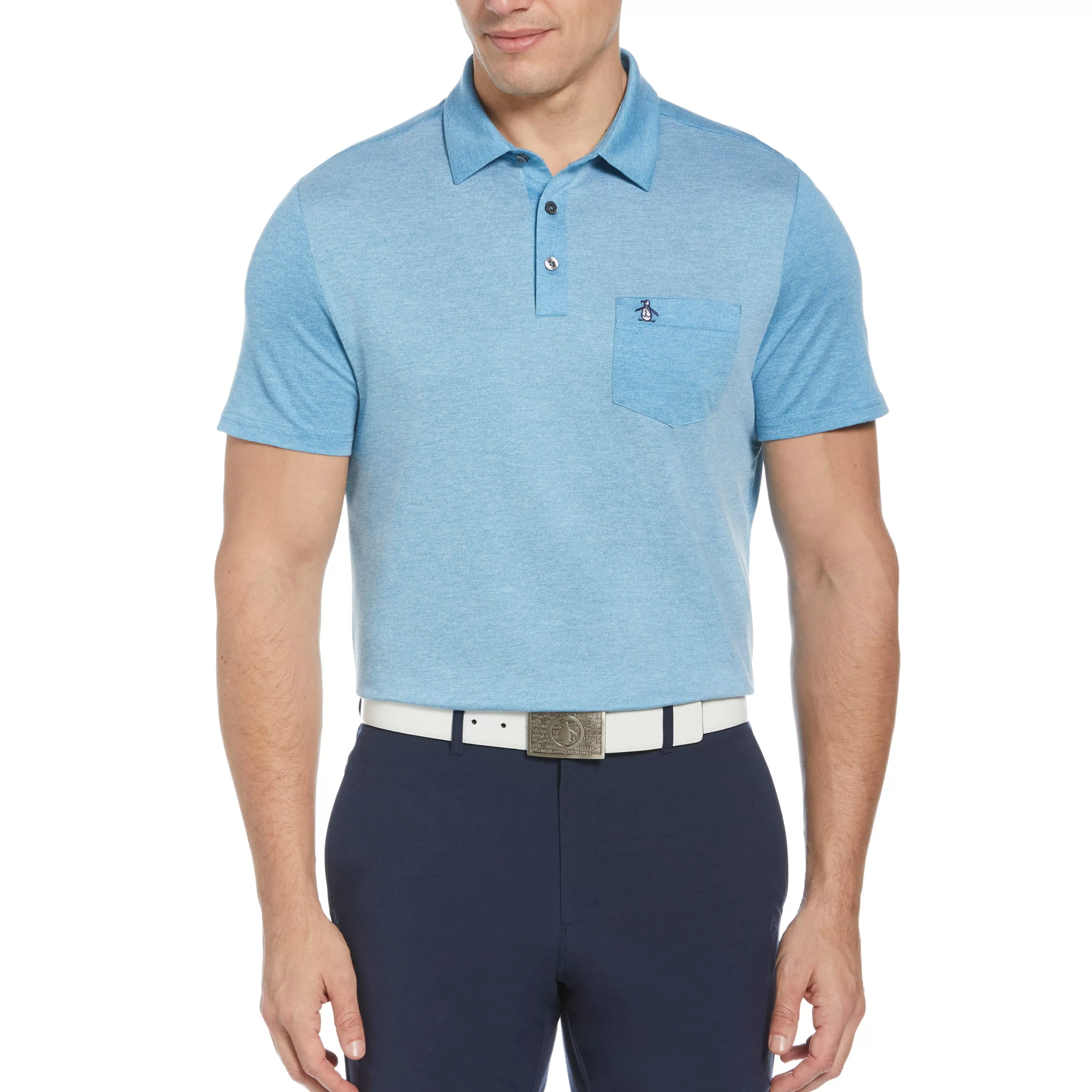 Shop Original Color Block Golf Polo Men Polos