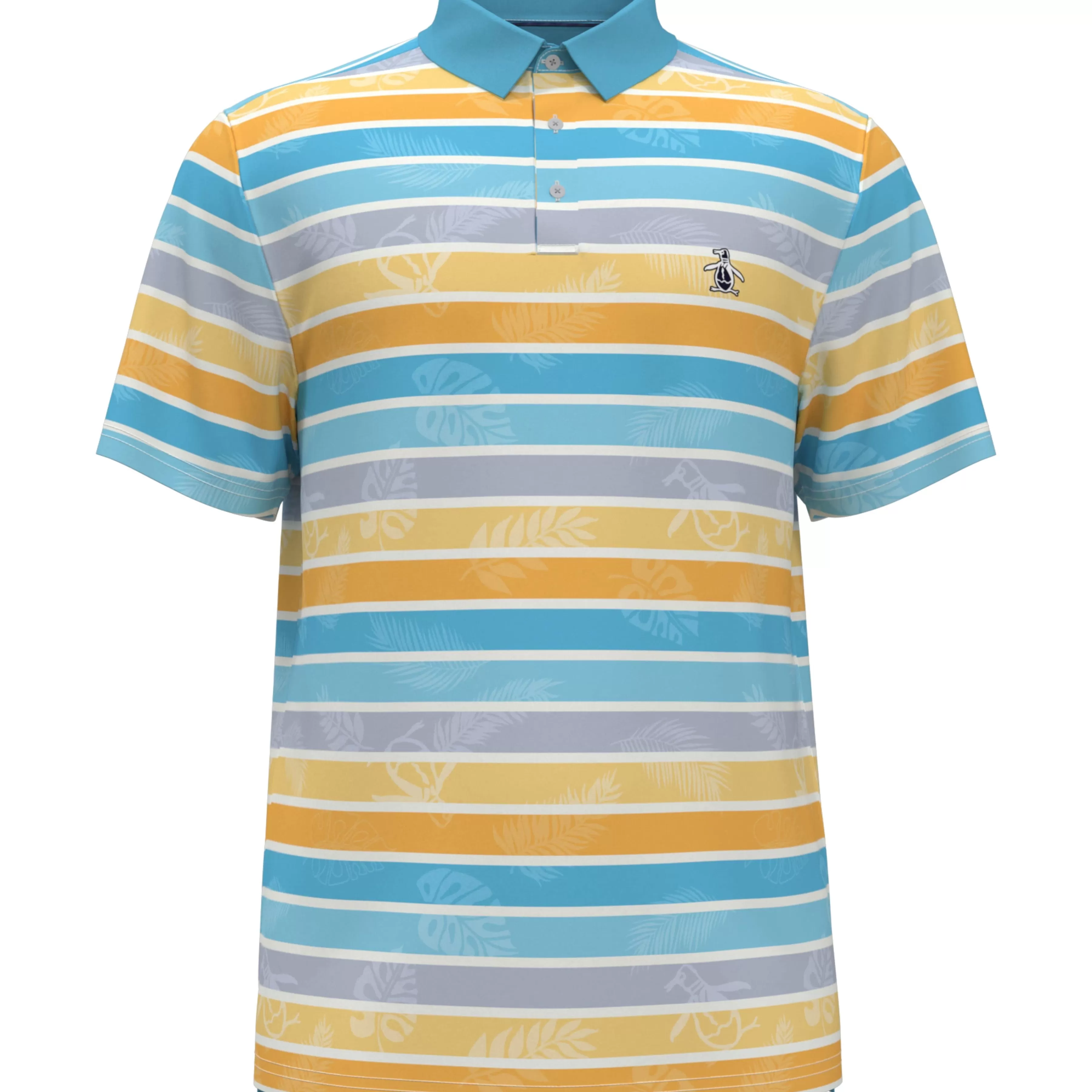 Online Original Resort Stripe Print Golf Polo Men Polos