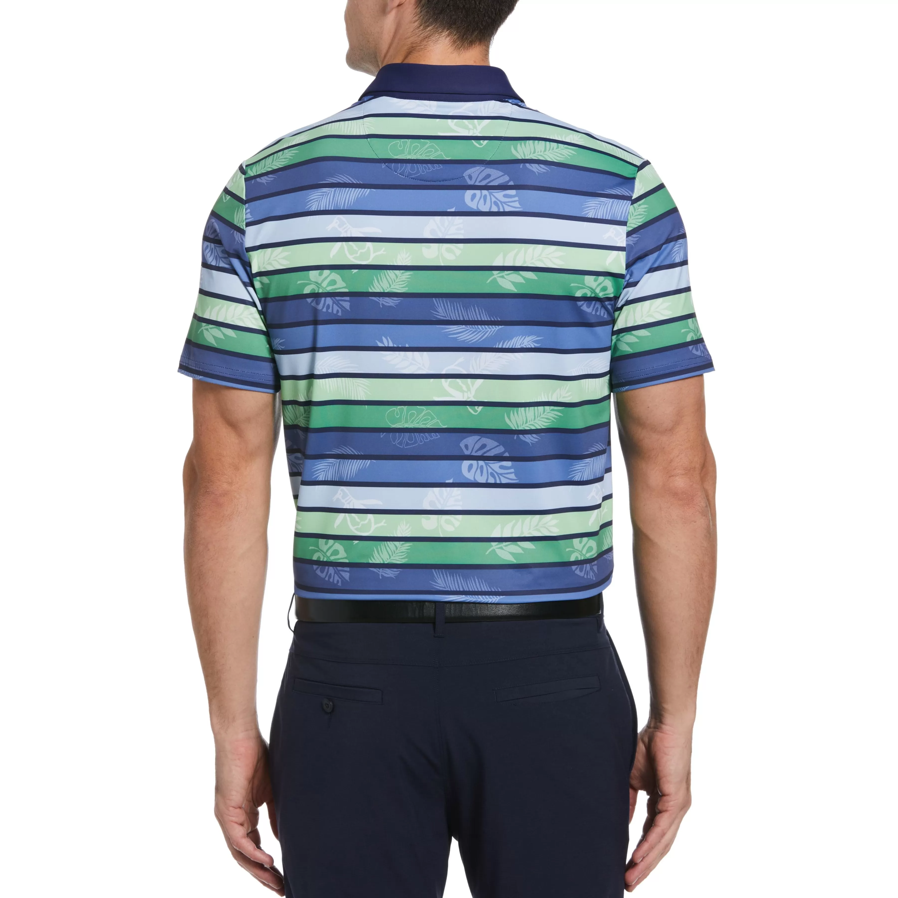 Flash Sale Original Resort Stripe Print Golf Polo Men Polos