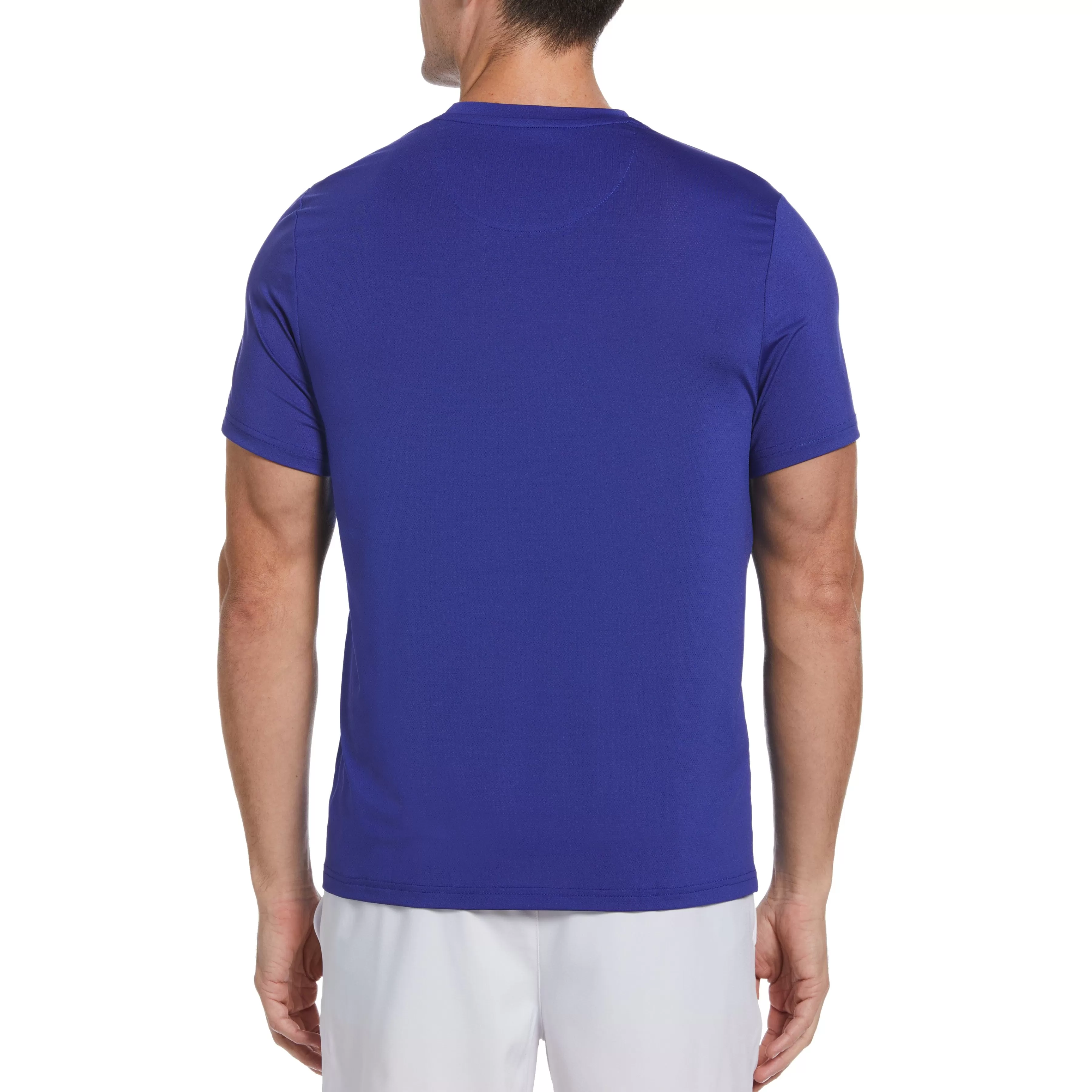 Best Sale Performance Color Block Print Tennis Tee Men Tees