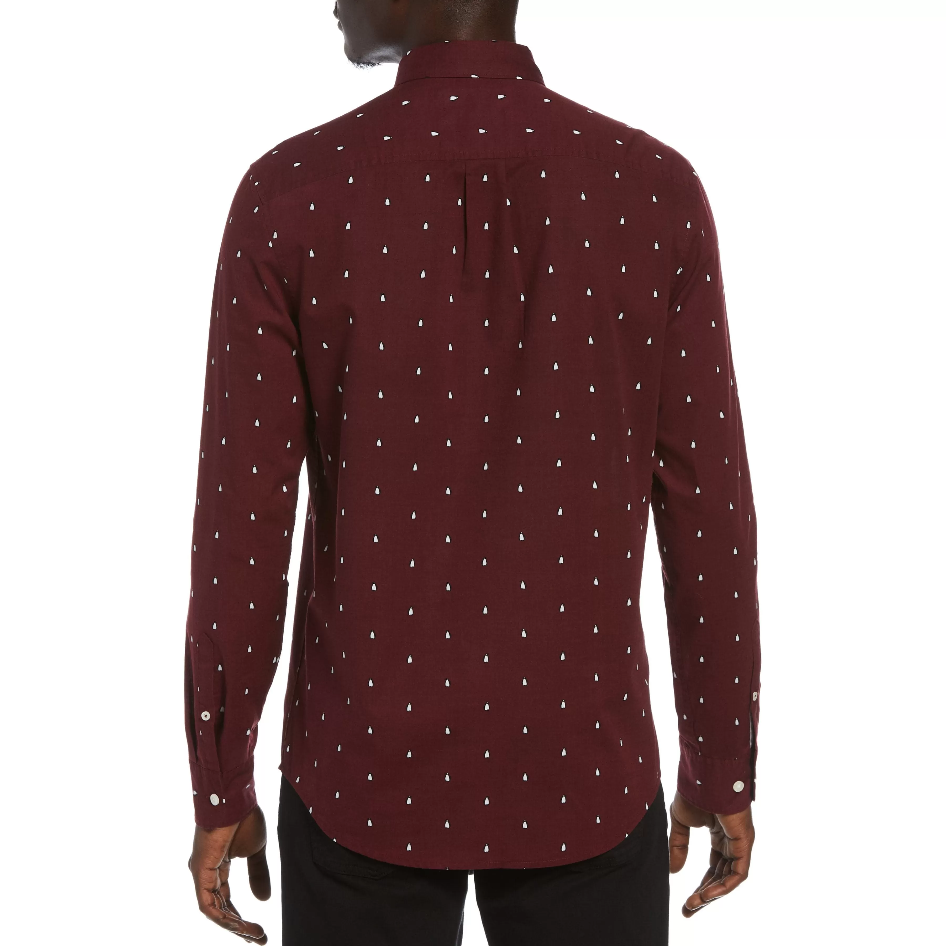Hot Printed Slub Shirt Men Shirts