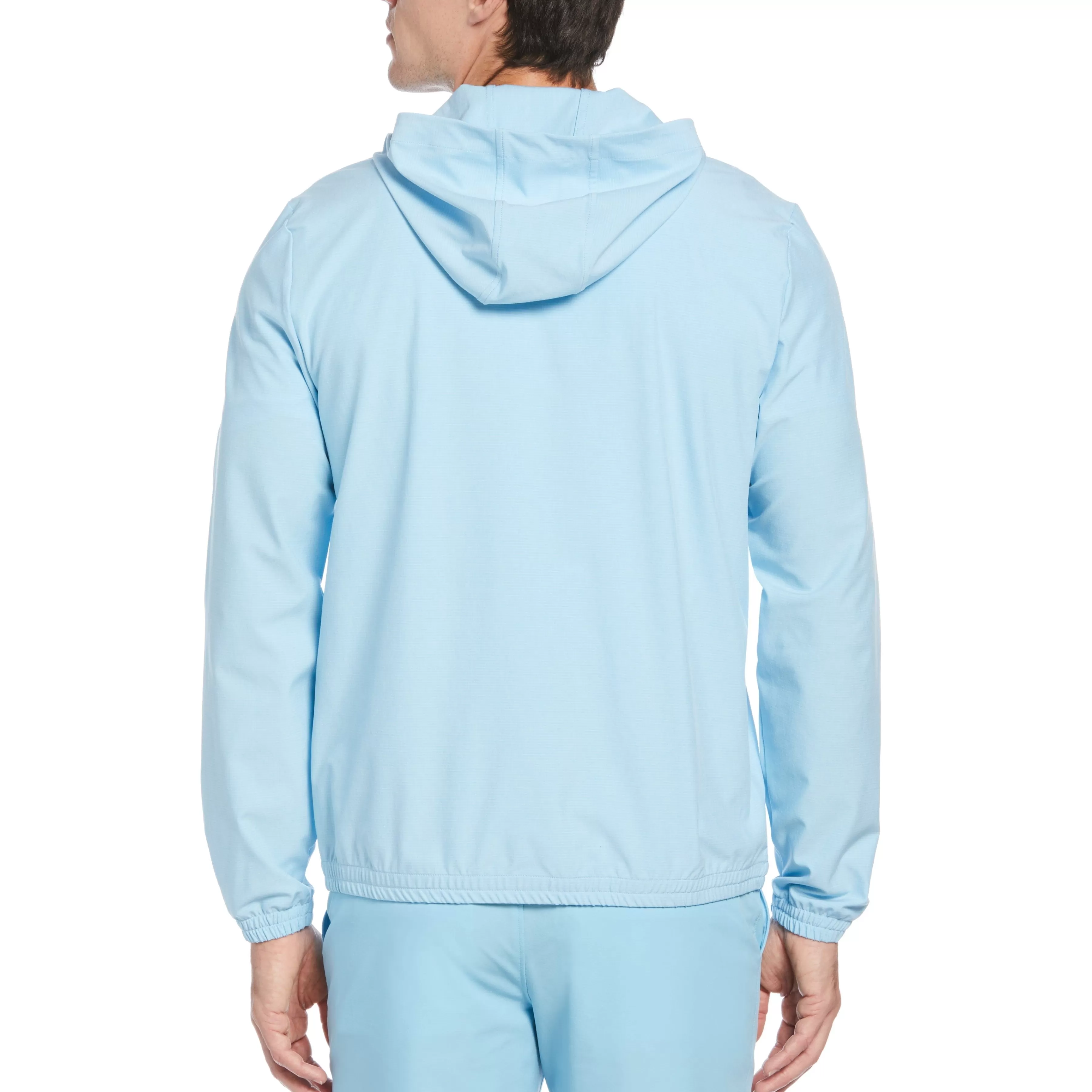 Discount Quarter Zip Hooded Golf Windbreaker Men Jackets & Vests